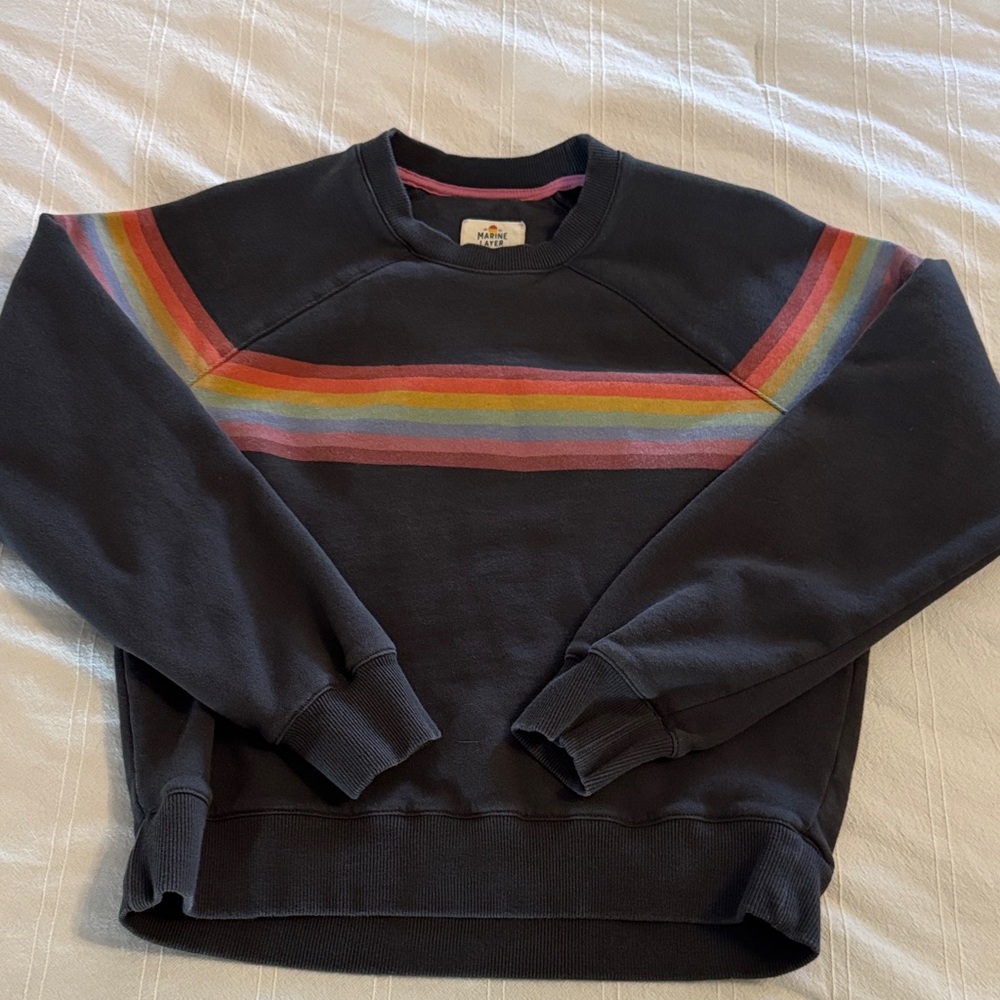 Marine Layer Striped Sweatshirt